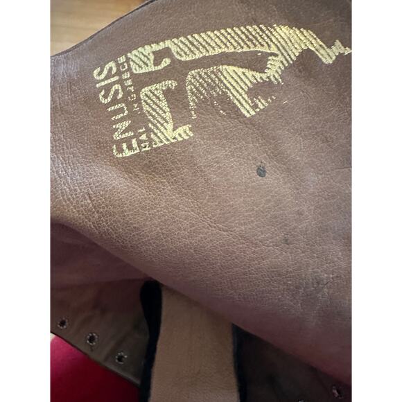 1970s 70s vintage floral embroidered gogo boots Jerry edouard enosis Greece 6 - Picture 2 of 10